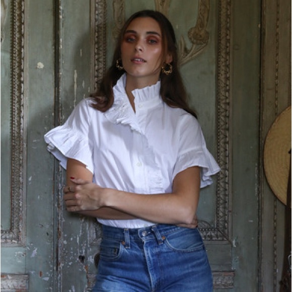 Mille Vanessa Blouse in Ivory Cream - Picture 9 of 9